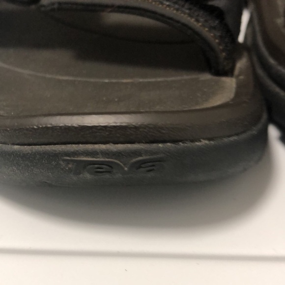 Teva brown sports sandals with Velcro fasteners unisex and very comfortable - Picture 7 of 11